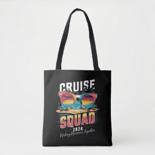 Cruise Squad 2024 Zomer Vakantie Matching Familie  Tote Bag
