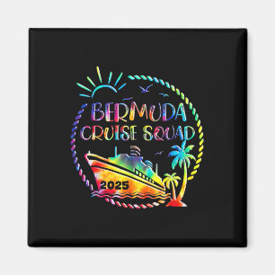 Cruise Squad 2025 Bermuda Samen Cruisen Squad  Magneet