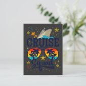 Cruise Squad 2025 Cruise Vakantie Briefkaart (Staand voorkant)