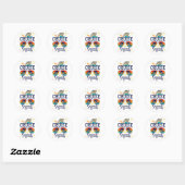 Cruise Squad 2025 Cruise Vakantie Ronde Sticker (Vel)