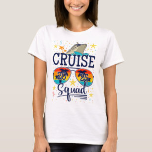Cruise Squad 2025 Cruise Vakantie Vrouwen T-shirt