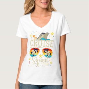 Cruise Squad 2025 Cruise Vakantie Vrouwen V-hals T-shirt
