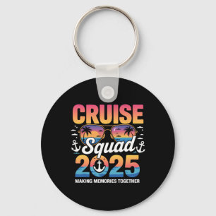 Cruise Squad 2025 Familie Cruise Matching Zomer Va Sleutelhanger