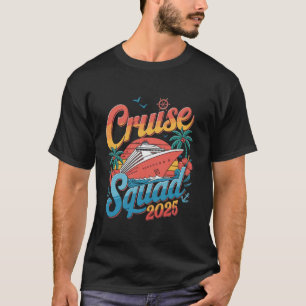 Cruise Squad 2025 Familiegroep Matching Cruising V T-shirt