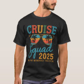 Cruise Squad 2025 Familiegroep Matching Summer Vac T-shirt (Voorkant)