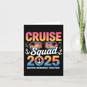 Cruise Squad 2025 Family Cruise Matching Summer VA Kaart