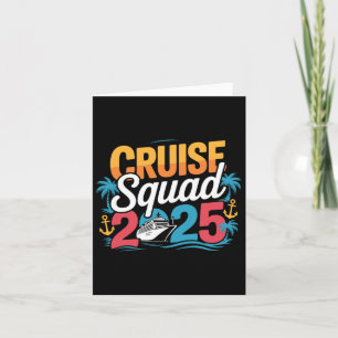 Cruise Squad 2025 Family Cruise Matching Summer VA Kaart