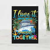 Cruise Squad 2025 Family Group Matching Summer Vac Kaart (Voorkant)