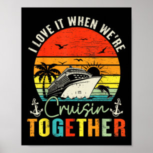 Cruise Squad 2025 Outfits Vrienden Familie Koppels Poster