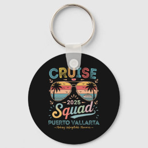 Cruise Squad 2025 Puerto Vallarta Familie Groep Ma Sleutelhanger