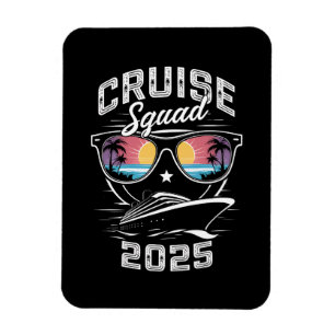 Cruise Squad 2025 Zomer Vakantie Bijpassende Famil Magneet