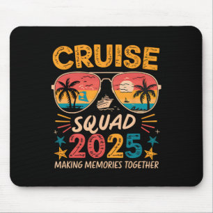 Cruise Squad 2025 Zomer Vakantie Bijpassende Famil Muismat