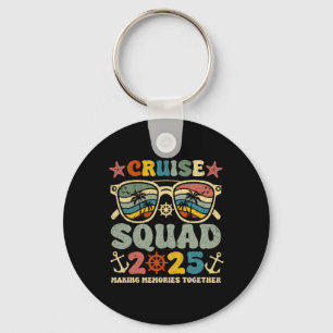 Cruise Squad 2025 Zomer Vakantie Bijpassende Famil Sleutelhanger