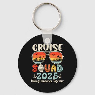 Cruise Squad 2025 Zomer Vakantie Bijpassende Famil Sleutelhanger