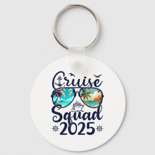 Cruise Squad 2025 Zomer Vakantie Bijpassende Famil Sleutelhanger