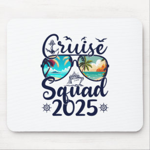 Cruise Squad 2025 Zomer Vakantie Matching Familie Muismat