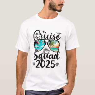 Cruise Squad 2025 Zomer Vakantie Matching Familie T-shirt