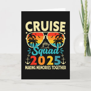 Cruise Squad 2025 Zomer Vakantie Trip Groepsmatch Kaart