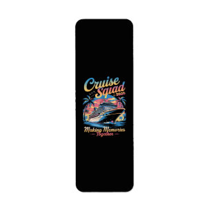 Cruise Squad 2026 Familie Cruise Matching Zomer Etiket