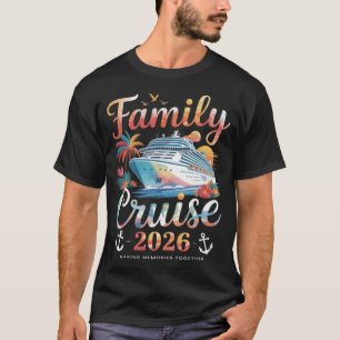 Cruise Squad 2026 Familie Groep Matching Zomer T-shirt