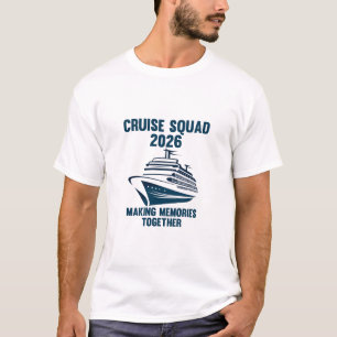 Cruise Squad 2026 Familie Matching Groep T-shirt
