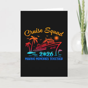 Cruise Squad 2026 Familie Vrienden Vakantie Matchi Kaart