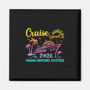 Cruise Squad 2026 Familie Vrienden Vakantie Matchi Magneet