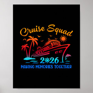 Cruise Squad 2026 Familie Vrienden Vakantie Matchi Poster