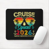 Cruise Squad 2026 Family Group Matching Summer Vac Muismat (Met muis)