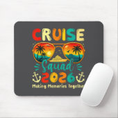 Cruise Squad 2026 Family Group Matching Summer Vac Muismat (Met muis)