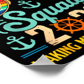 Cruise Squad 2026 Family Group Matching Summer Vac Poster (Hoek)