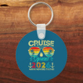 Cruise Squad 2026 Family Group Matching Summer Vac Sleutelhanger (Voorkant)