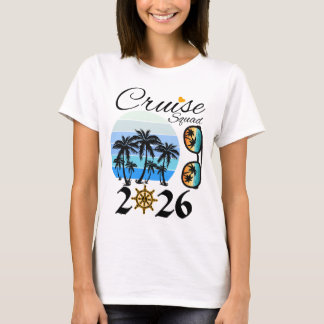 Cruise Squad 2026 Family Vacation T-shirt
