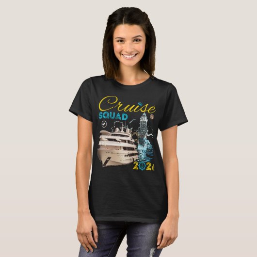 Cruise Squad 2026 Family Vacation T-shirt (Voorkant volledig)