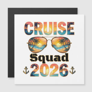 Cruise Squad 2026 - Retro Zonsondergang