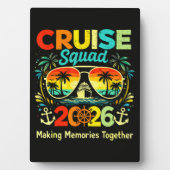 Cruise Squad 2026 Zomer Vakantie Fotoplaat (voorkant)