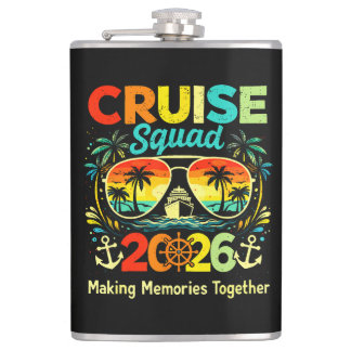 Cruise Squad 2026 Zomer Vakantie Heupfles