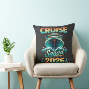 Cruise Squad 2026 – Zomer Vakantie Kussen