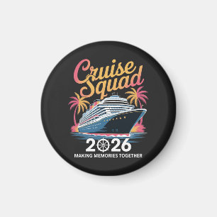 Cruise Squad 2026 Zomer Vakantie Magneet