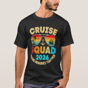 Cruise Squad 2026 Zomer Vakantie Matching Familie T-shirt