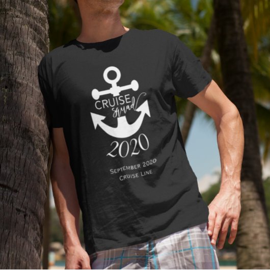 Cruise Squad Custom Family Group Birthday T-shirt