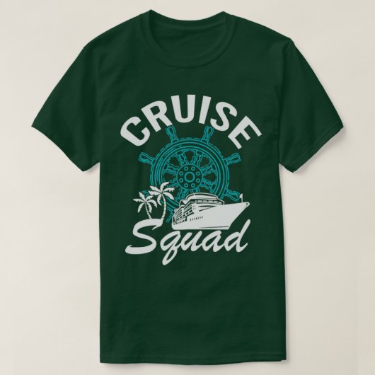 Cruise Squad Family Matching Cruise rip Vacking T-shirt (Design voorkant)