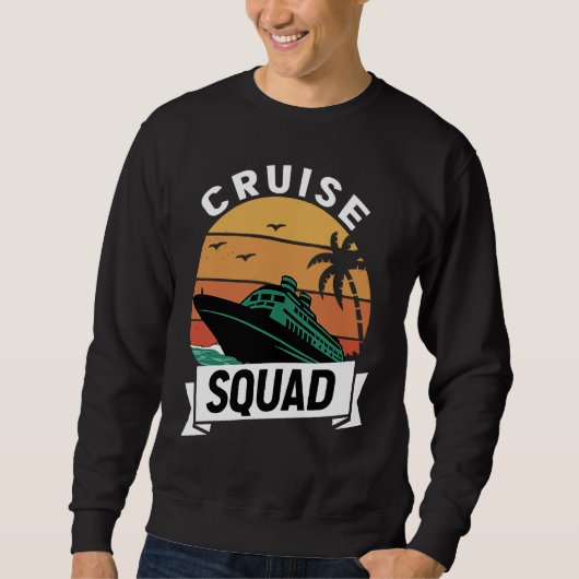 Cruise Squad Family Matching Cruise Trip Vacation  Trui (Voorkant)