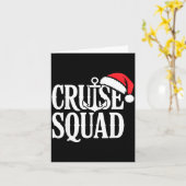 Cruise Squad Festive Srit Nautical Lovers Christma Kaart (Gele Bloem)