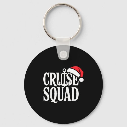 Cruise Squad Festive Srit Nautical Lovers Christma Sleutelhanger (Voorkant)