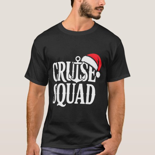 Cruise Squad Festive Srit Nautical Lovers Christma T-shirt (Voorkant)