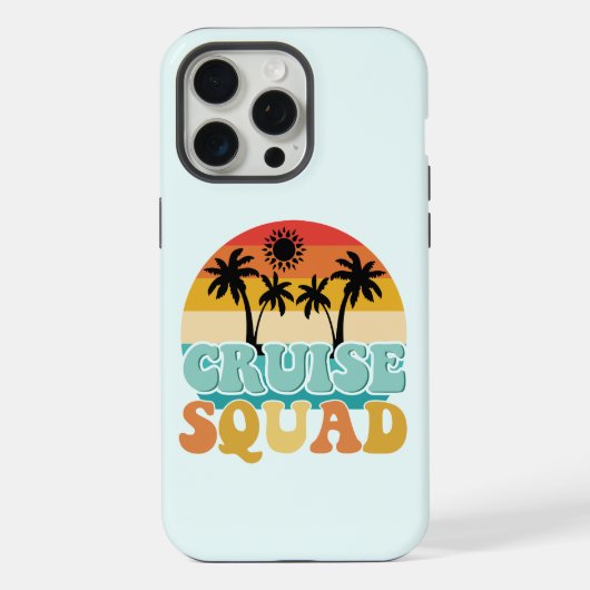 Cruise Squad iPhone Hoesje (Achterkant)