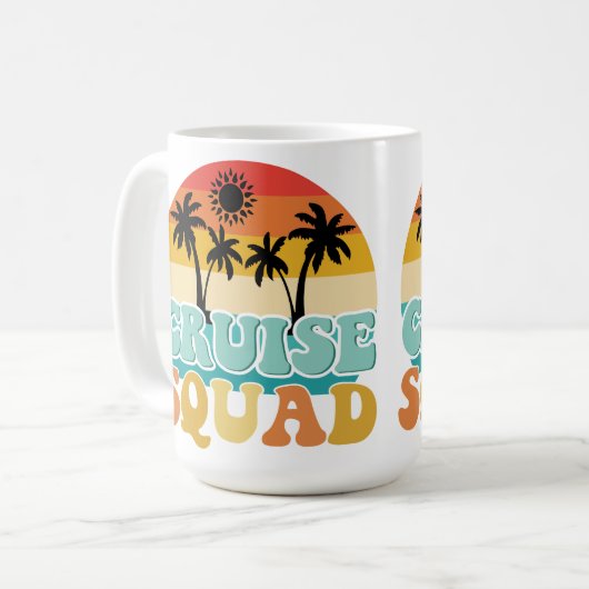 Cruise Squad Koffiemok (Voorkant links)
