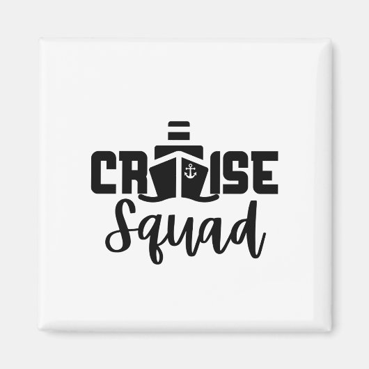 Cruise Squad Magneet (Voorkant)