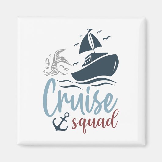 Cruise Squad Magneet (Voorkant)